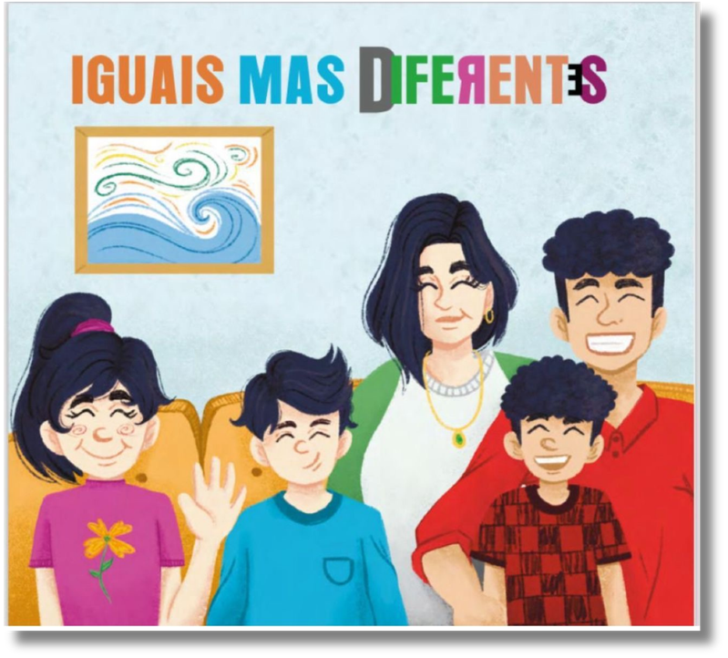 Capa do livro Iguais mas Diferentes