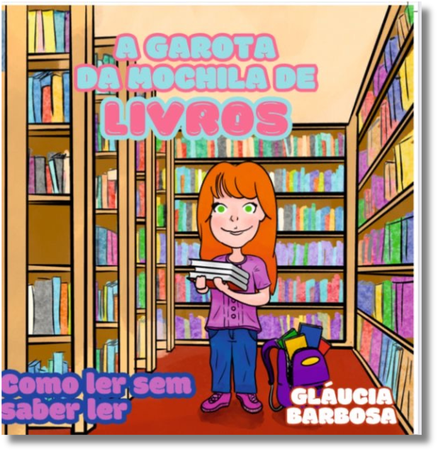 Capa do livro A Garota da Mochila de Livros